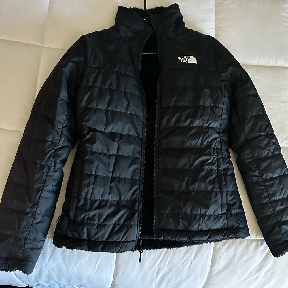 North face reversible puffer